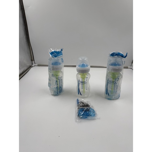 Dr Brown Natural Flow Anti-colic Options Wide Neck 3pack 9oz - Picture 2 of 4